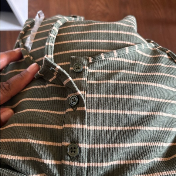 NB strappy Midi dress sea turtle green with tan lines - Picture 4 of 7